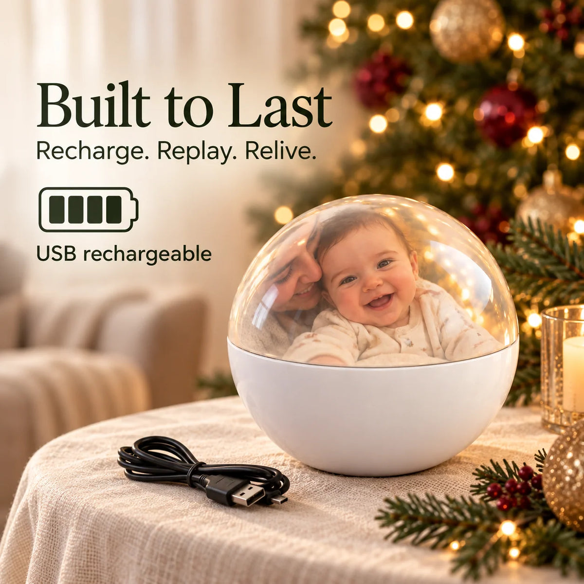 Everglow™ Video Ornament