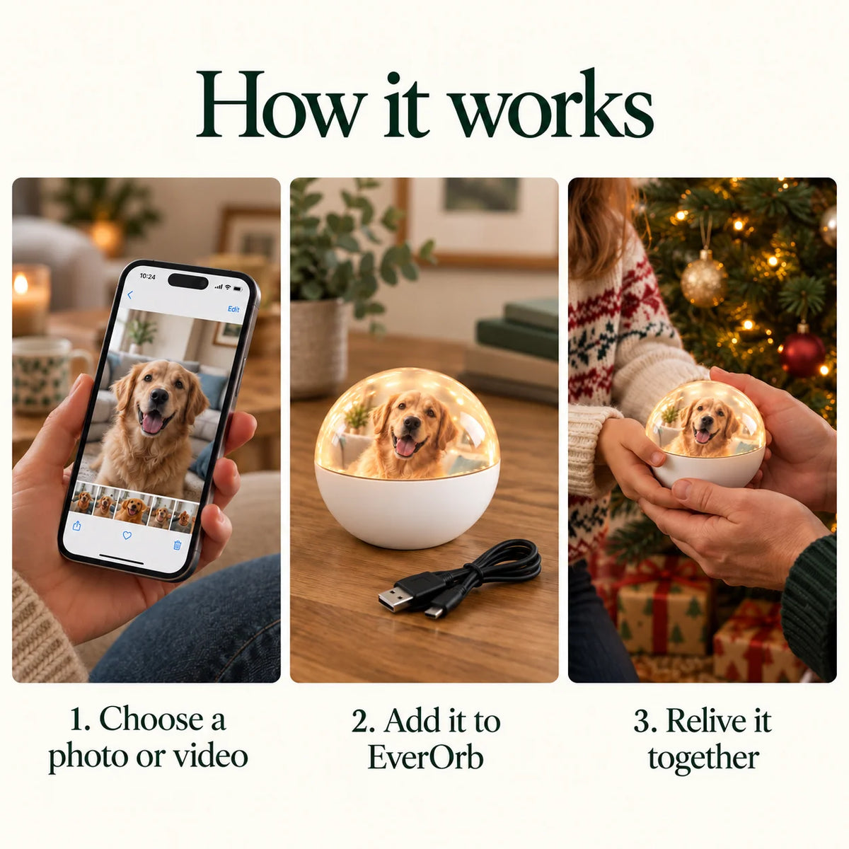 Everglow™ Video Ornament